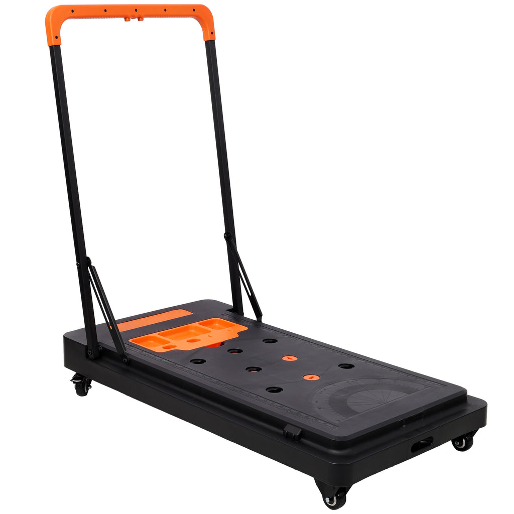 8-in-1 Multifunctional Folding Work Table with 8 Configurations - Steel/ABS/PVC