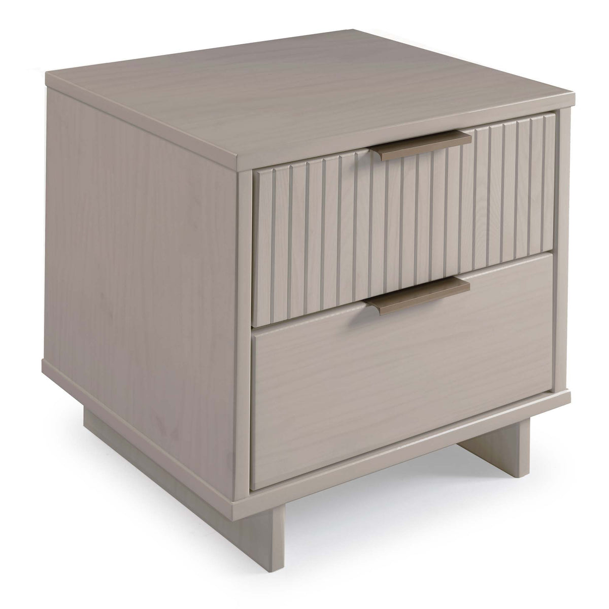 Granville Nightstand with 2 Drawers - Solid Wood Construction