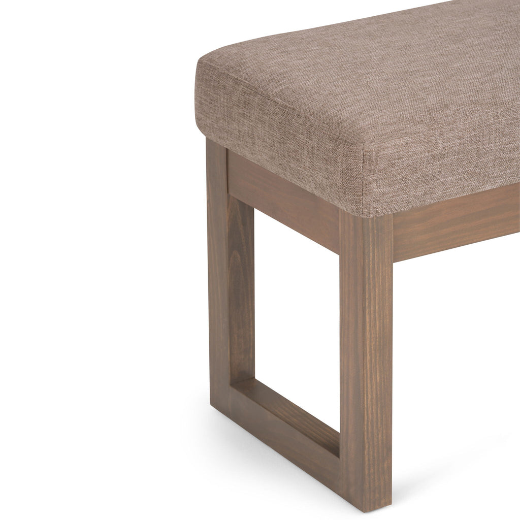 Milltown Upholstered Ottoman Bench with Versatile Design - Multiple Colors