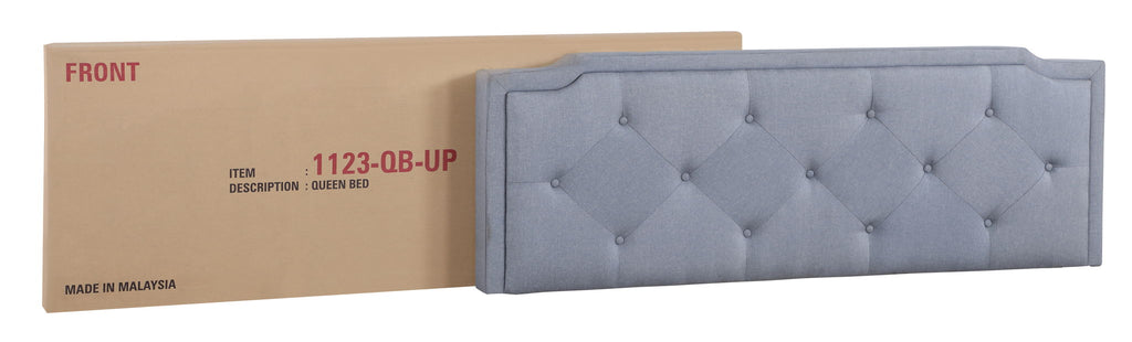 Button Tufted Upholstered Bed with Charming Design - Multiple Colors