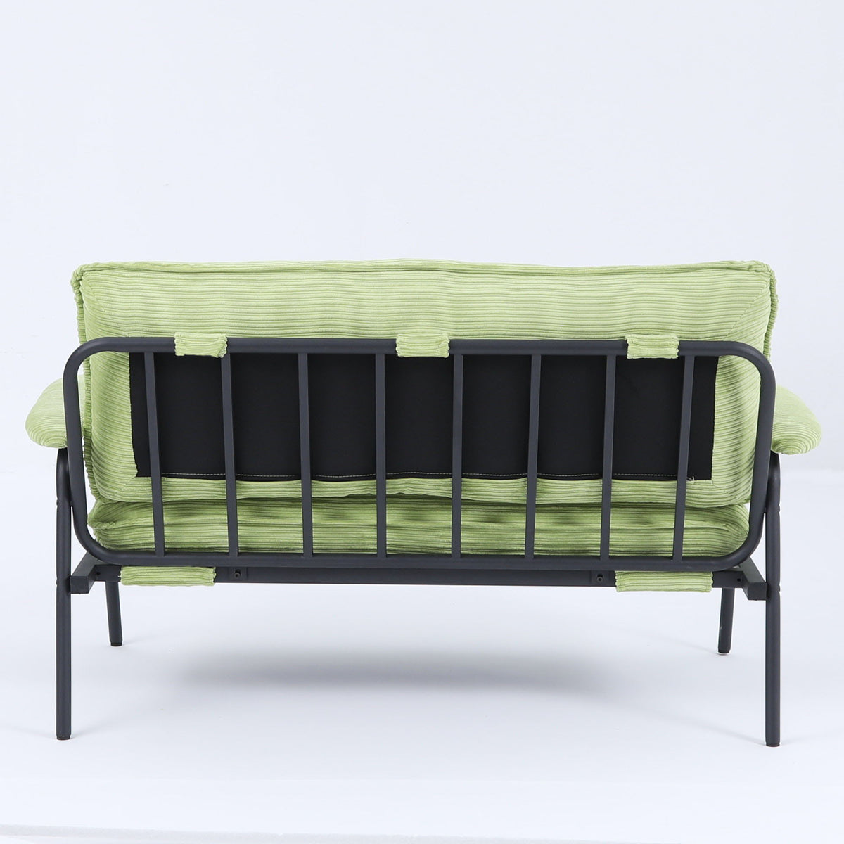 Modern Metal Frame Sofa With Sponge Filling For Compact Spaces And Versatile Use