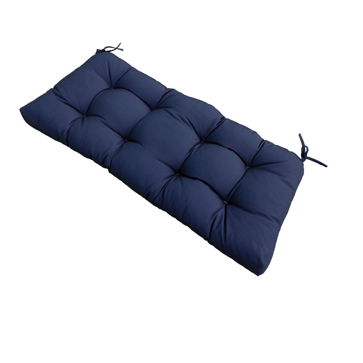 Outdoor Bench Cushion with Weather-Resistant Fabric - Red, Dark Gray, Light Blue, Blue