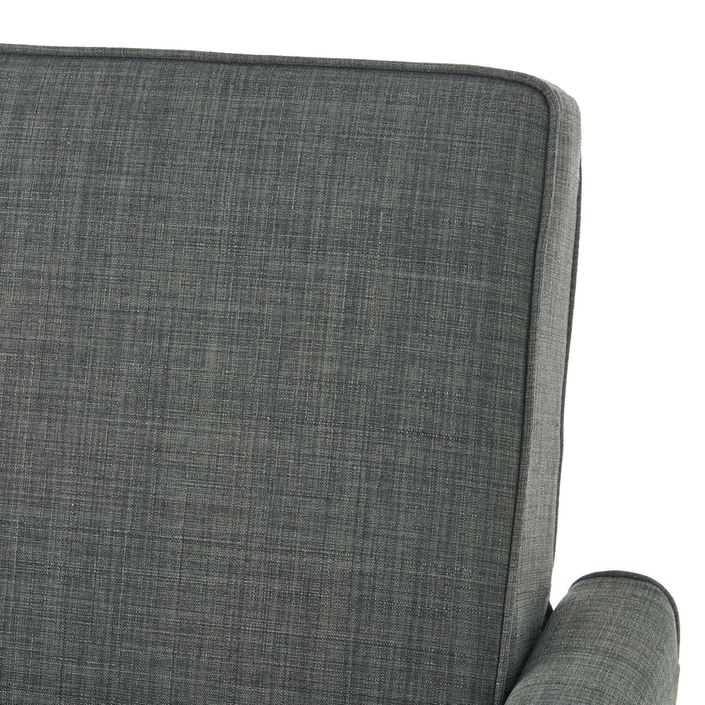 Upholstered Push Back Recliner Chair with Adjustable Recline - Multiple Colors