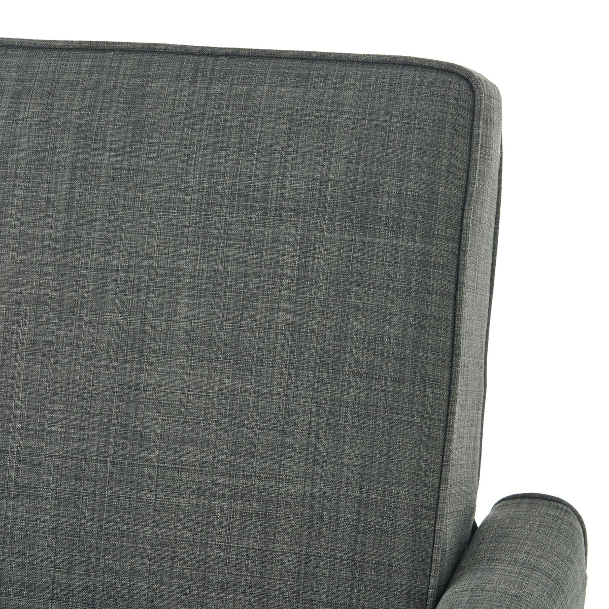 Upholstered Push Back Recliner Chair with Adjustable Recline - Multiple Colors