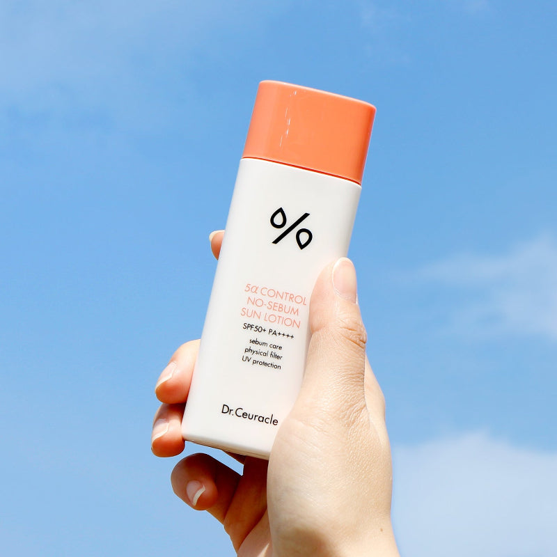 Dr.Ceuracle 5α Control No Sebum Sun Lotion SPF50+ PA++++ 50ml