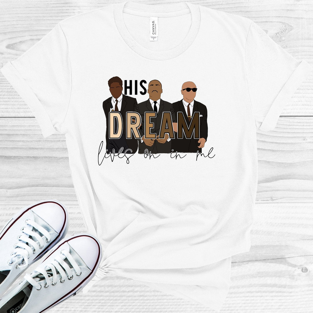 His Dream Lives on in Me Graphic Tee
