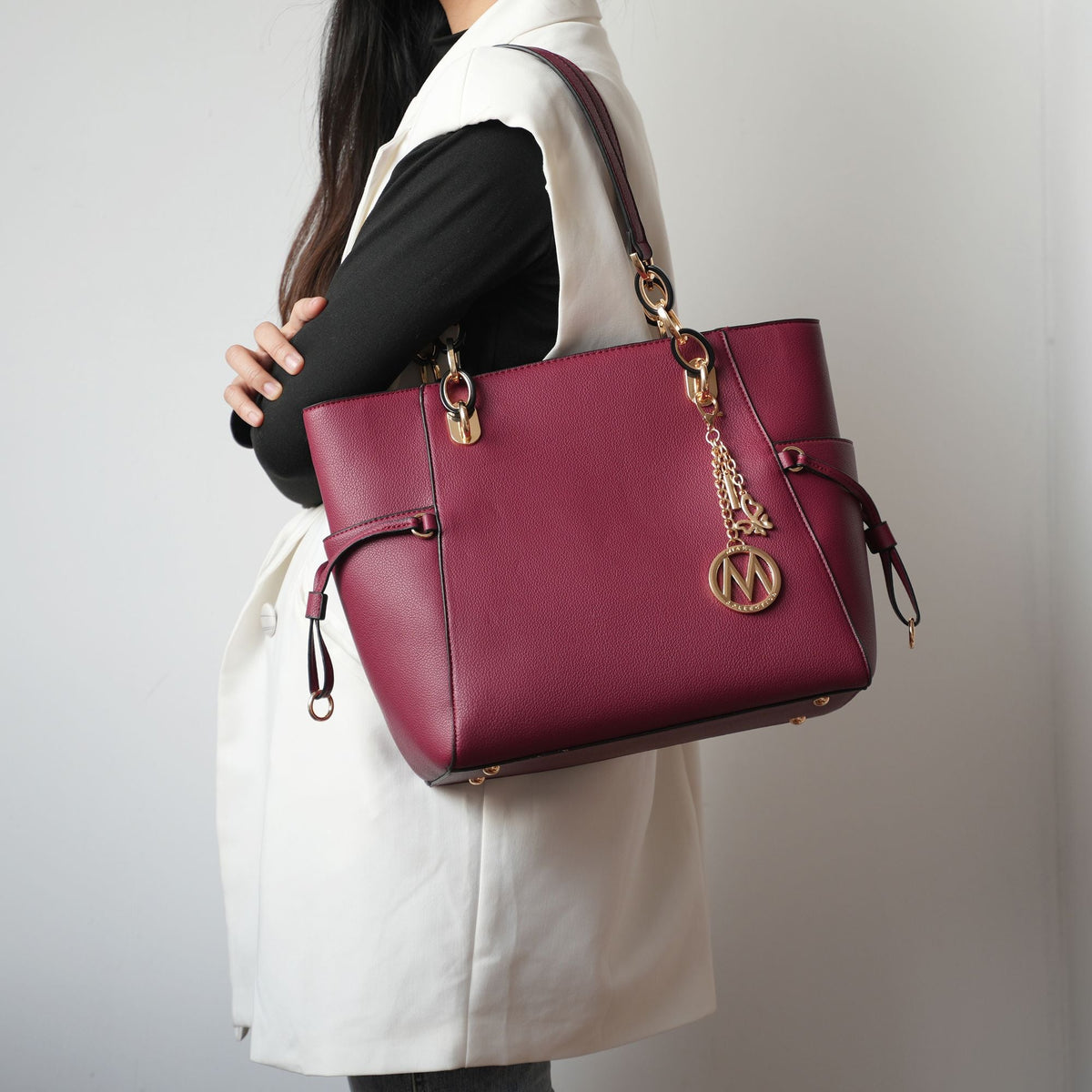 MKF Collection Yale Tote Women's Bag with Wallet Handbag Purse by Mia K