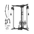 Dual Pulley Cable Crossover Machine With Pull Up And LAT Bar (SAK98124)