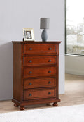 Meade Chest with Felt-Lined Top Drawer - Light Brown or Dark Brown