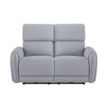 Power Motion Reclining Loveseat with USB Port - Gray