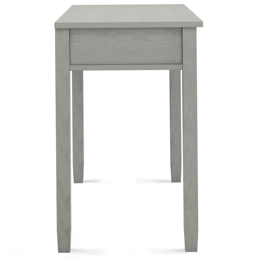Handcrafted Wooden Writing Desk with Storage Drawers - Multiple Colors