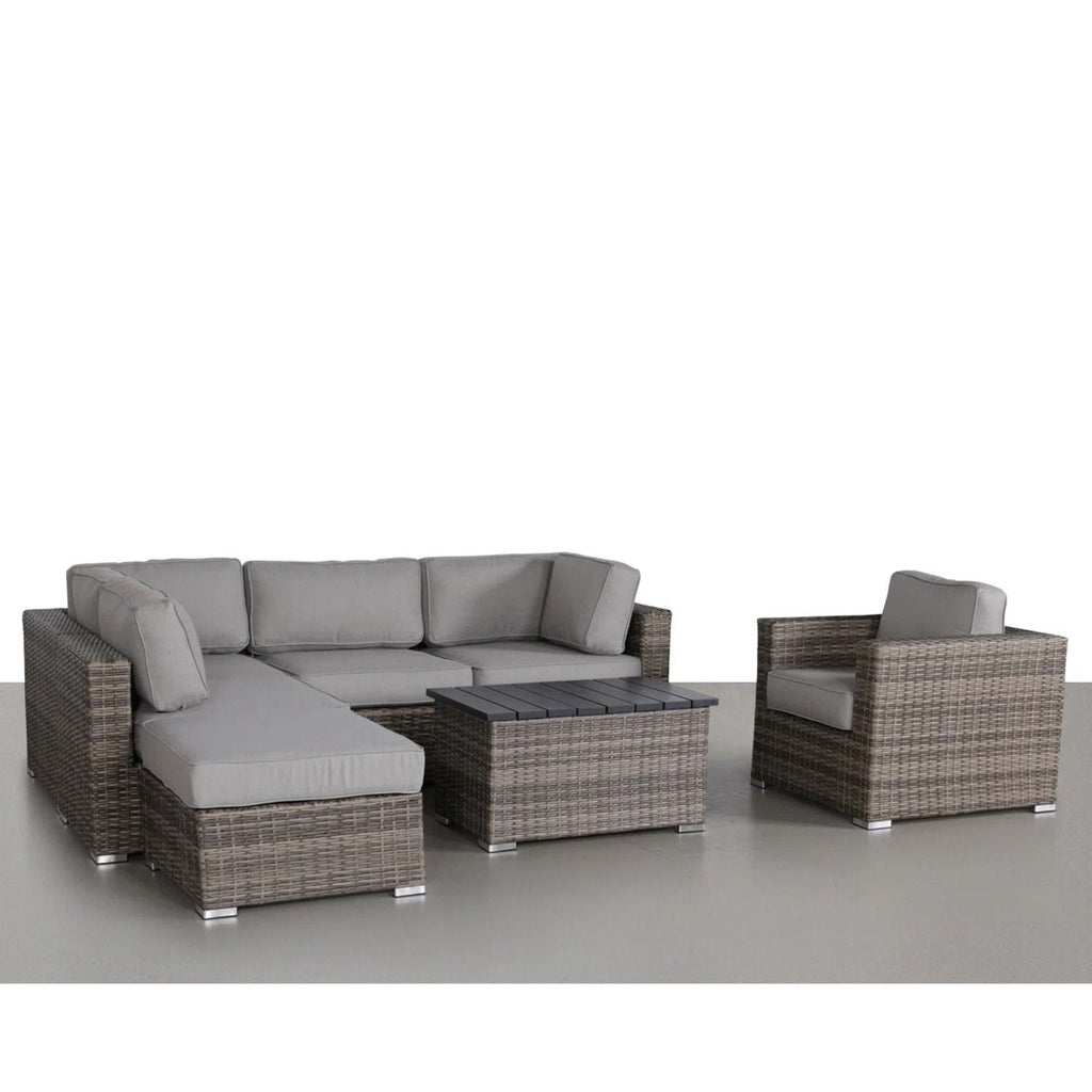 Stylish Entertainment Sectional Set, Outdoor Living