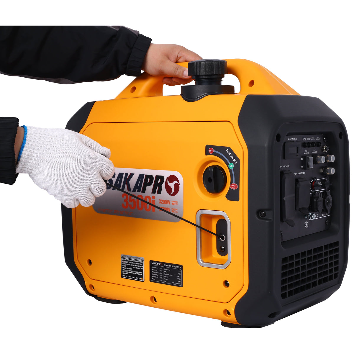 3500 Watt Portable Inverter Generator
