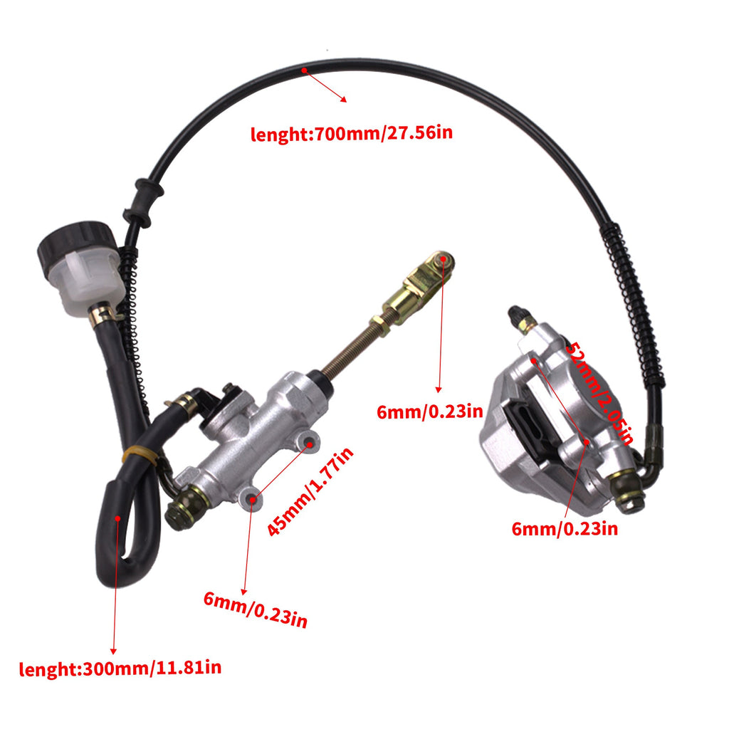 ATV Dune Buggy Rear Disc Brake Assembly