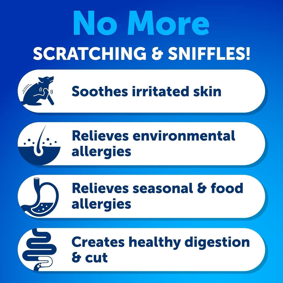 Probiotics for Dogs Gut Health Itchy Skin & Immune Support