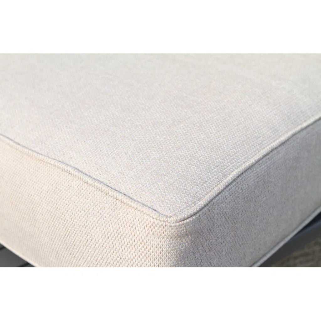 Wicker Sectional Sofa with Cushions and Table - Gray