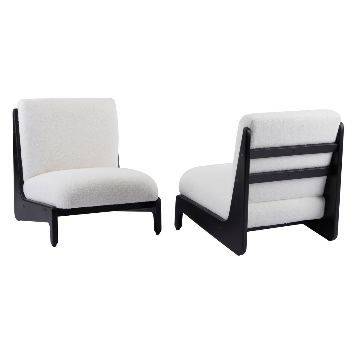 Scott Living Moda Accent Chair with Solid Wood Frame - 28" Wide