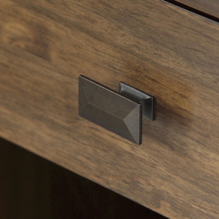 Handcrafted Bedside Table with Drawer and Shelf - Multiple Colors