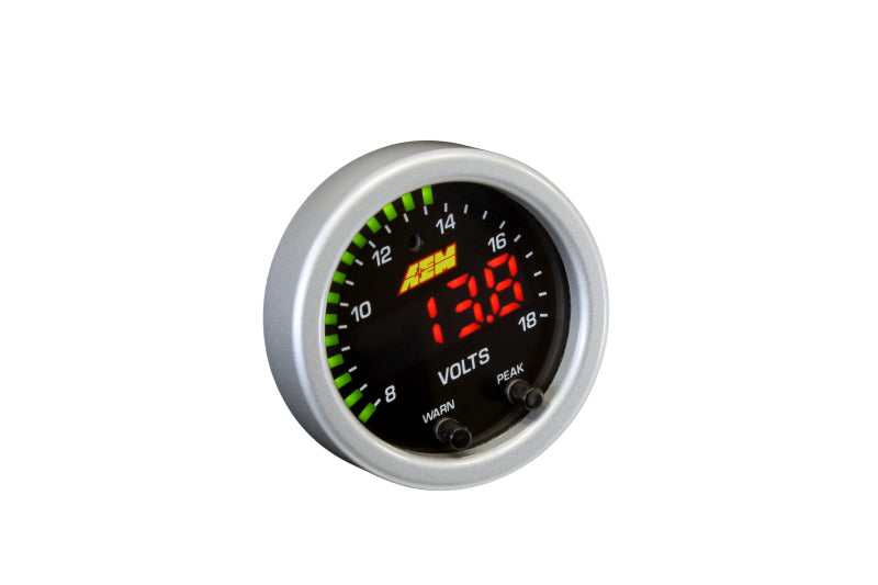 AEM Electronics Voltmeter Gauge