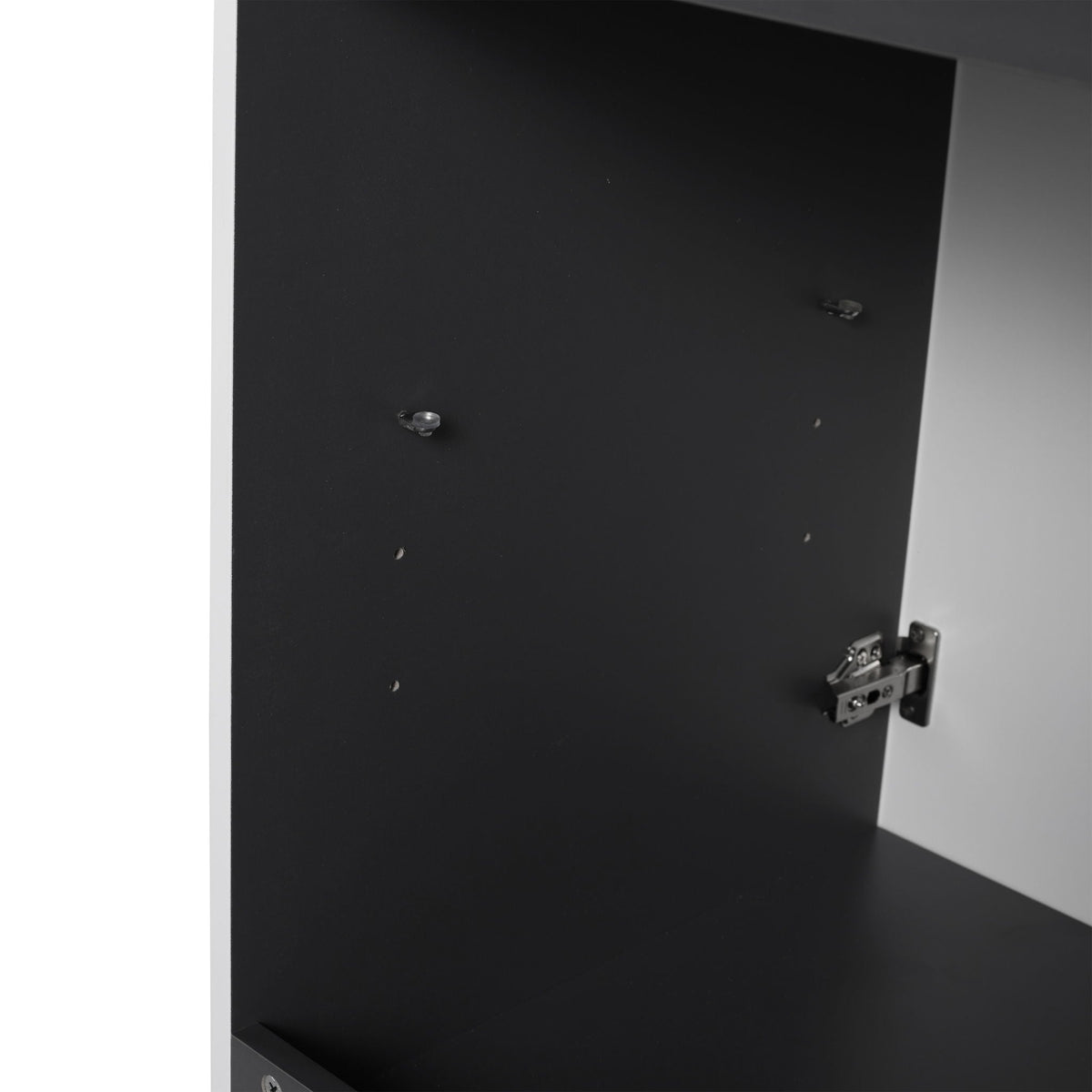 Modern Freestanding Bathroom Vanity with Soft Close Cabinet Doors - Pearl Silver, White, or Dark Green