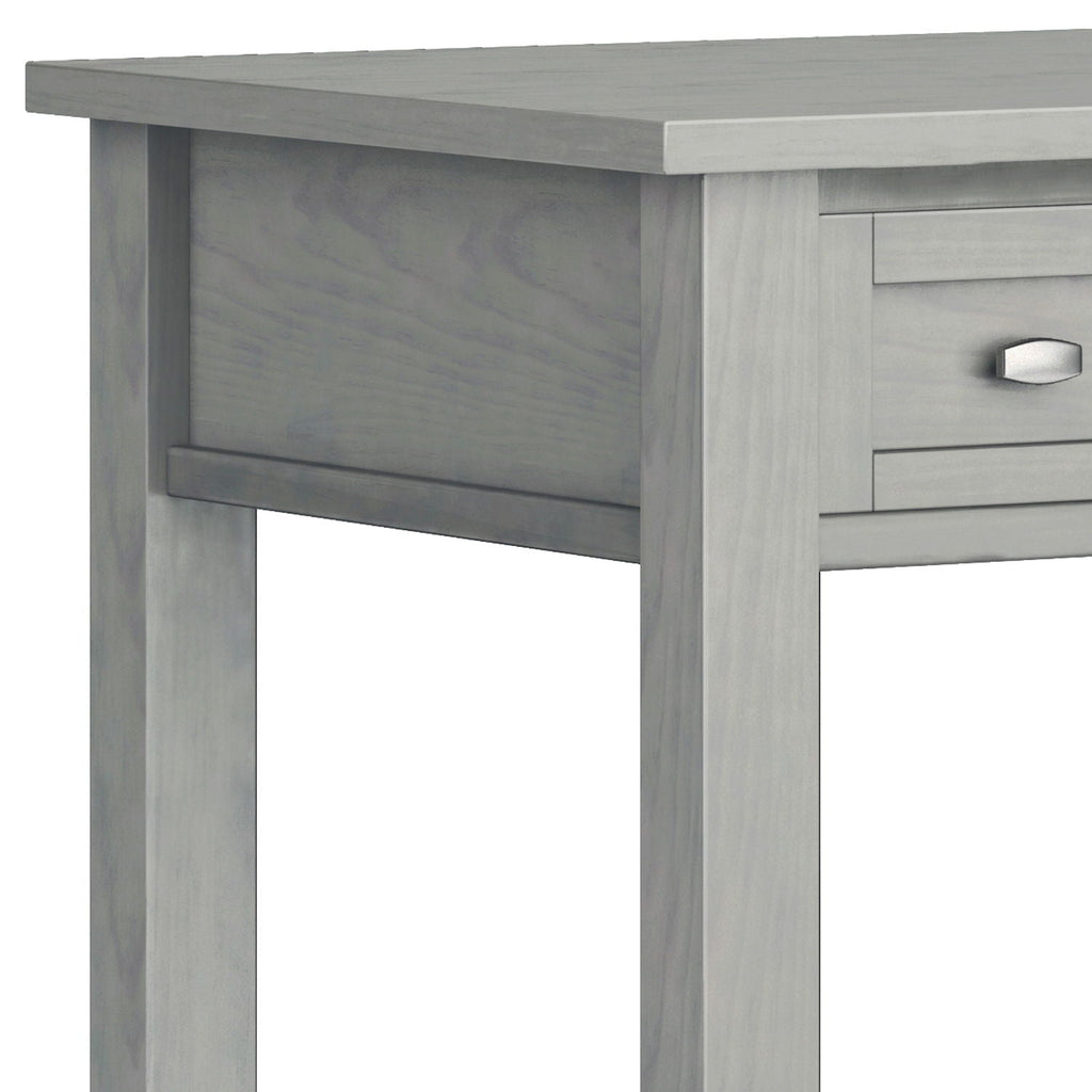 Handcrafted Wooden Writing Desk with Storage Drawers - Multiple Colors
