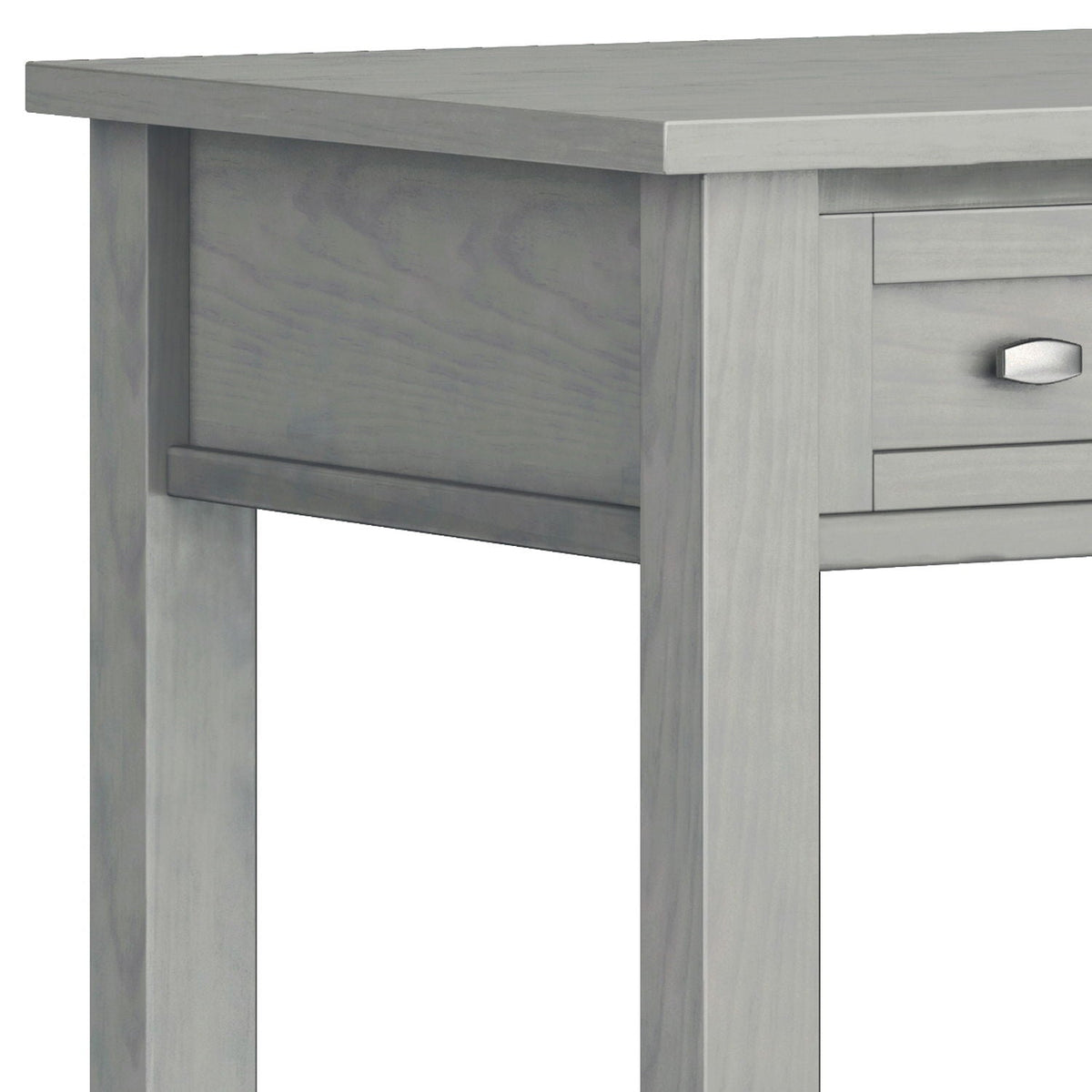 Handcrafted Wooden Writing Desk with Storage Drawers - Multiple Colors