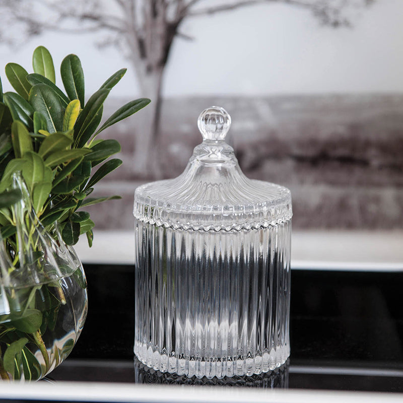 D4x6'Ancell Lidded Glass Jar
