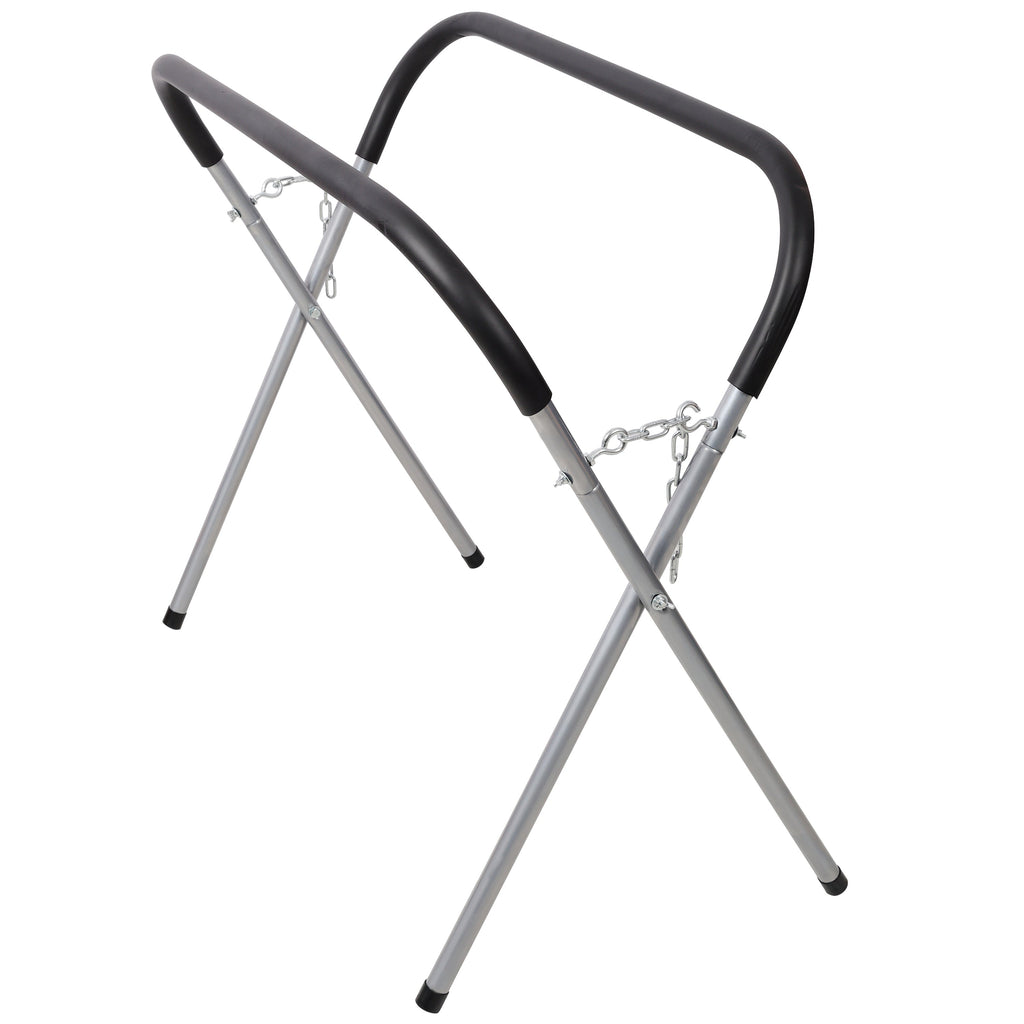 Heavy Duty Folding Work Stand with 750 lb Capacity - Silver or Black