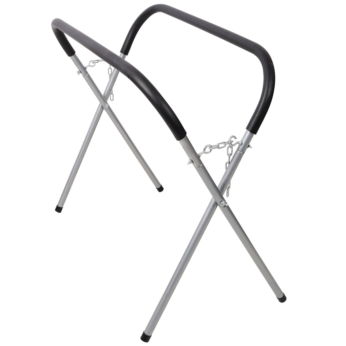 Heavy Duty Folding Work Stand with 750 lb Capacity - Silver or Black