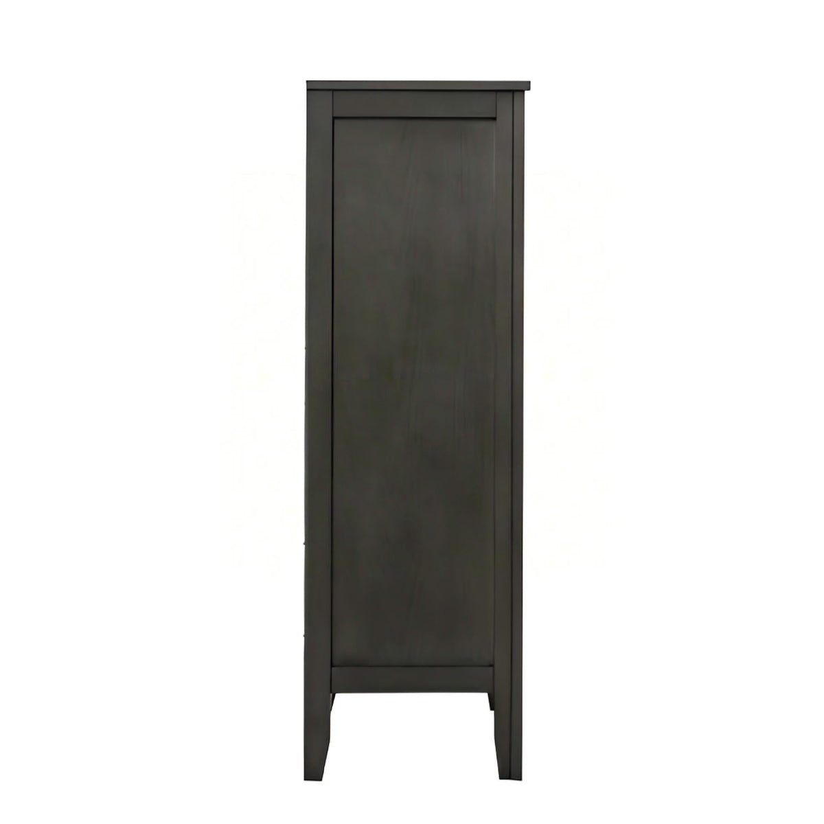 5 Drawer Storage Chest with Metal Hardware - Multiple Colors