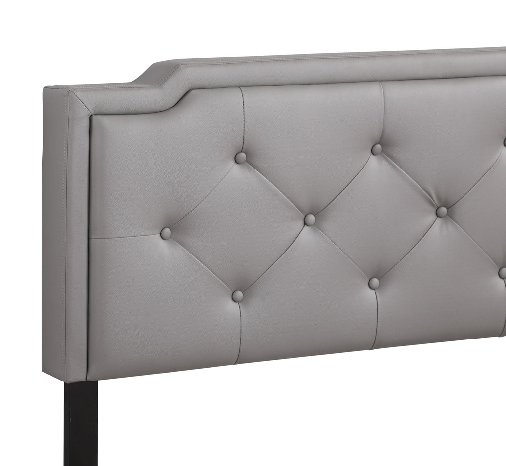 Button Tufted Upholstered Bed with Charming Design - Multiple Colors
