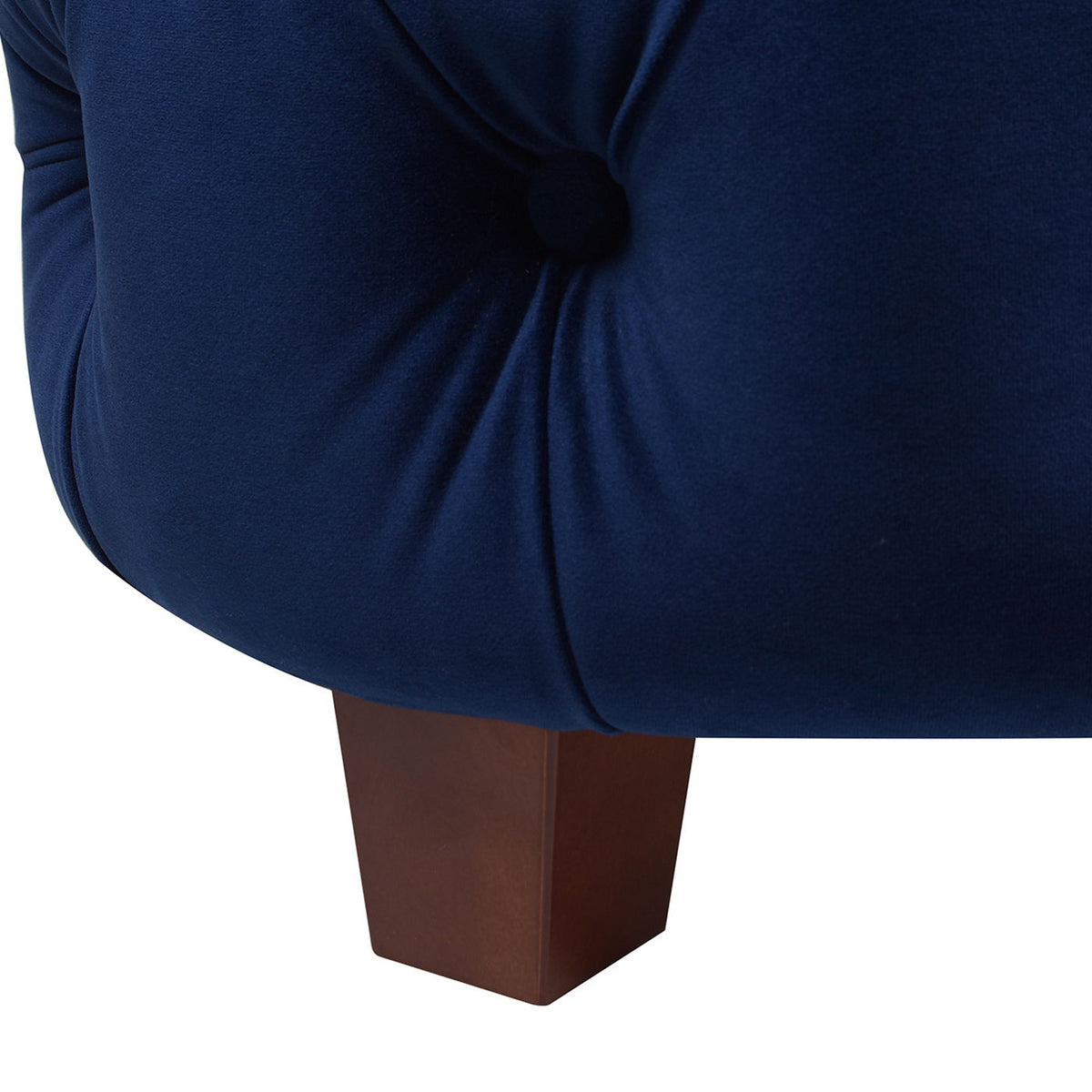 Tufted Panel Bed with Wingback Headboard and Footboard - Multiple Colors