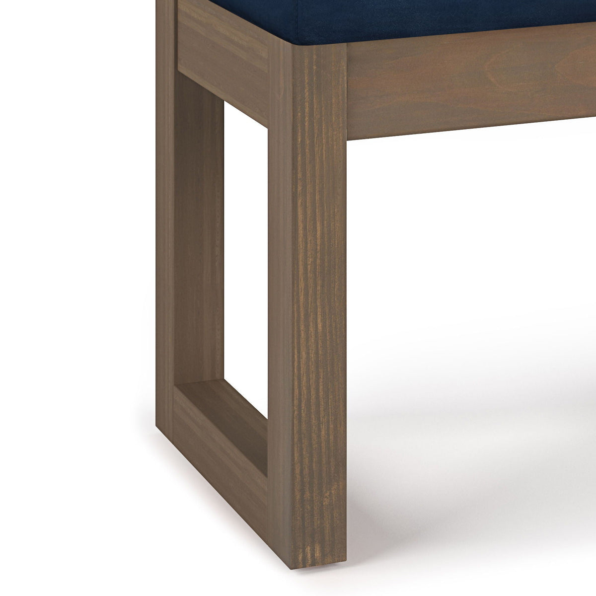 Milltown Upholstered Ottoman Bench with Versatile Design - Multiple Colors