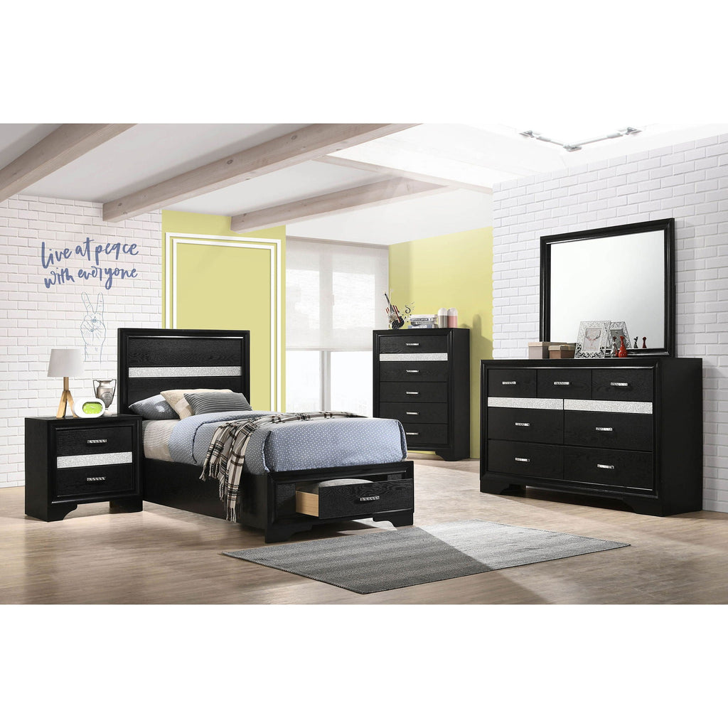Urbana Storage Panel Bed