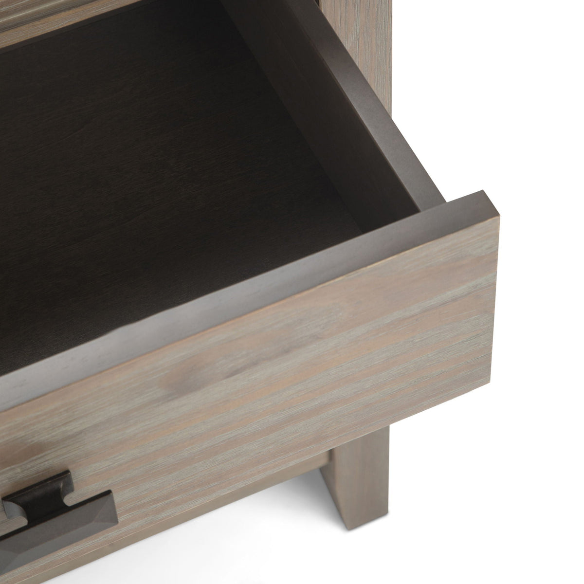 Handcrafted Bedside Table with Drawer and Shelf - Multiple Colors