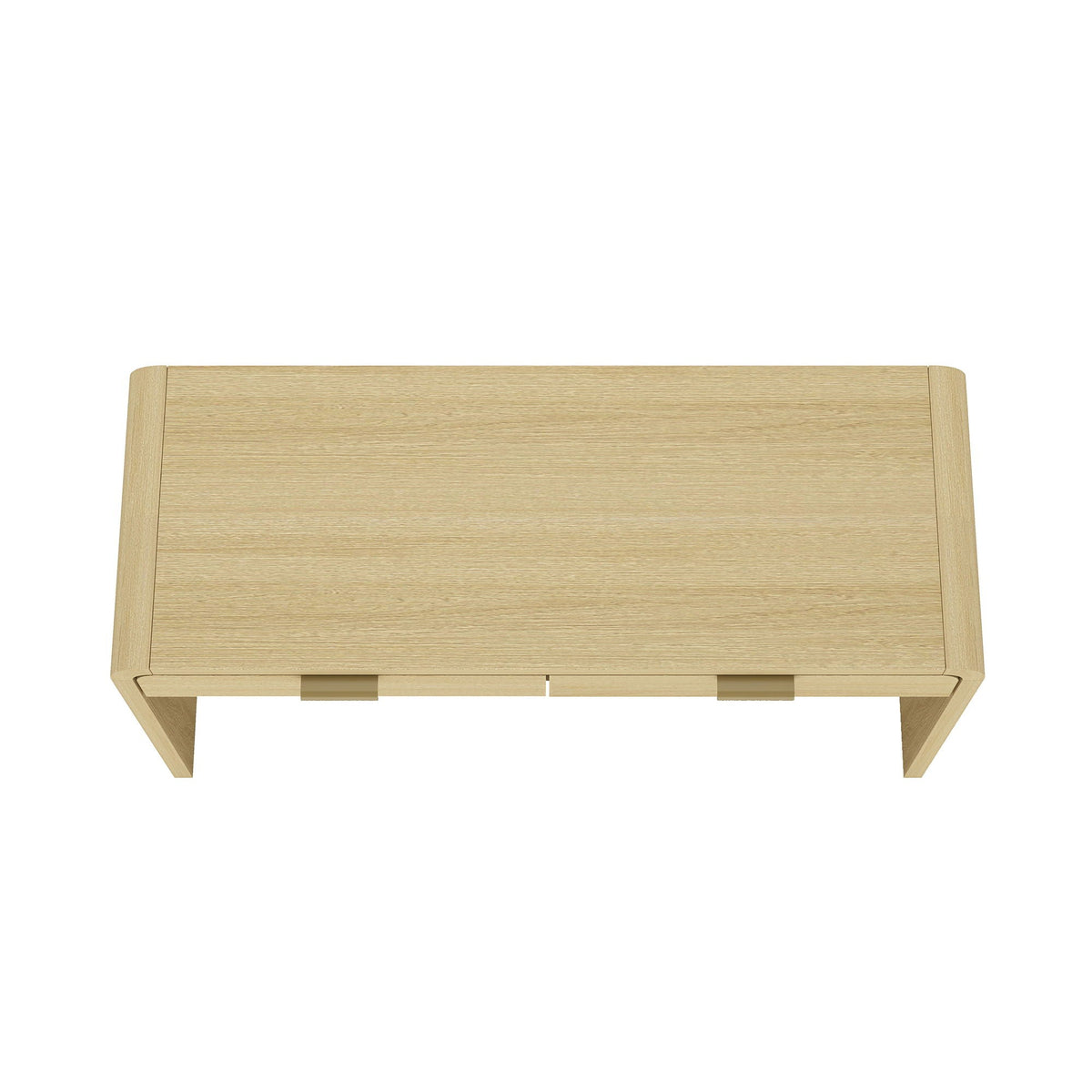 Oak Office Desk with 2 Drawers - Modern Style - Grace