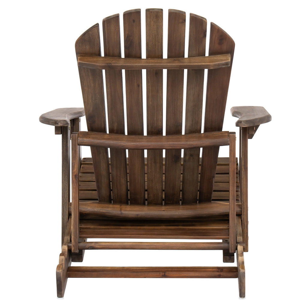 Malibu Adirondack Chair with Foldable Design - Acacia Wood