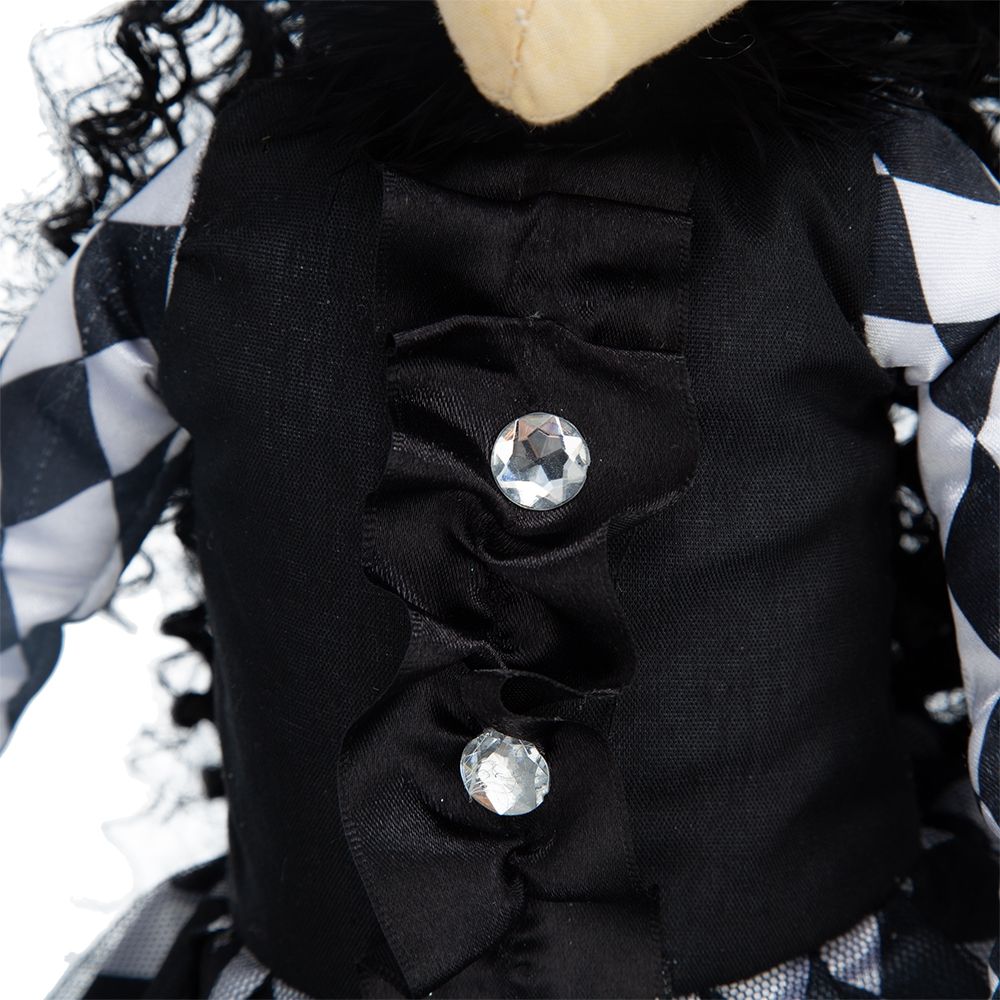 Halloween Sitting Witch Decor - Black
