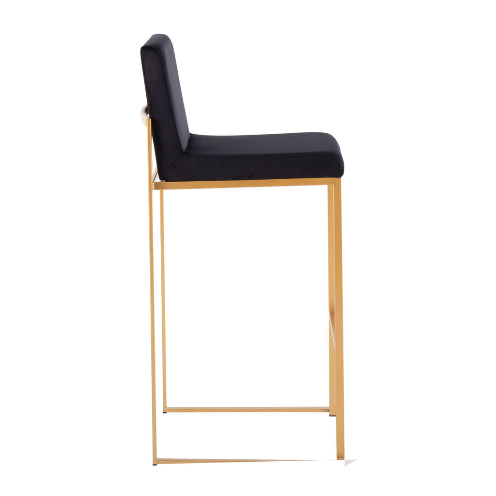 Fuji - Contemporary Design High Back Barstool