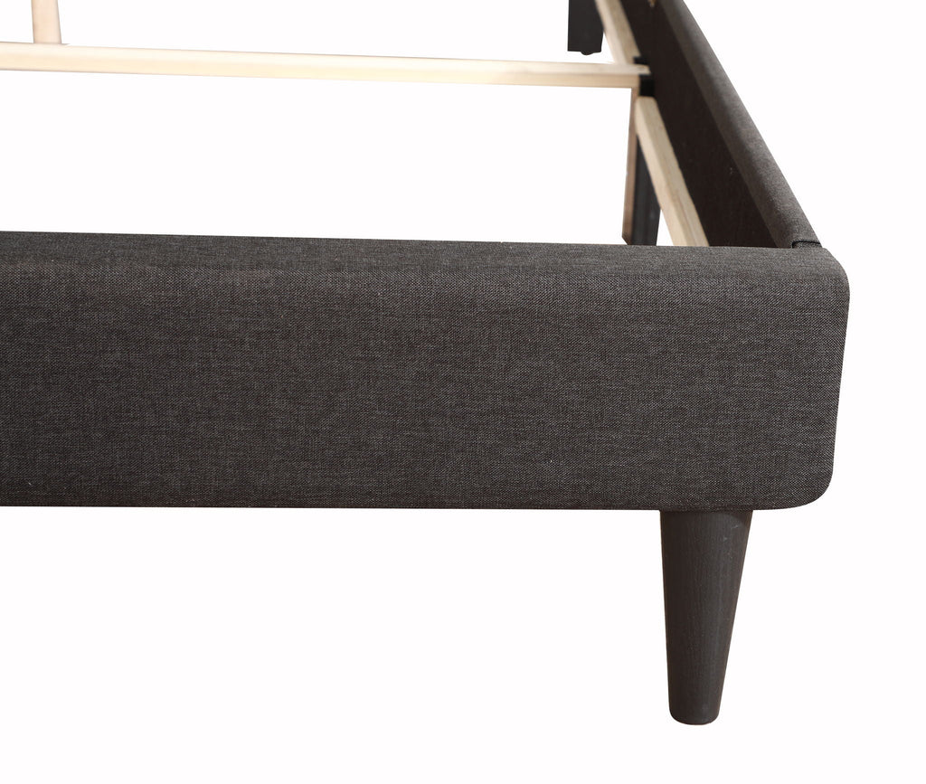 Button Tufted Upholstered Bed with Charming Design - Multiple Colors