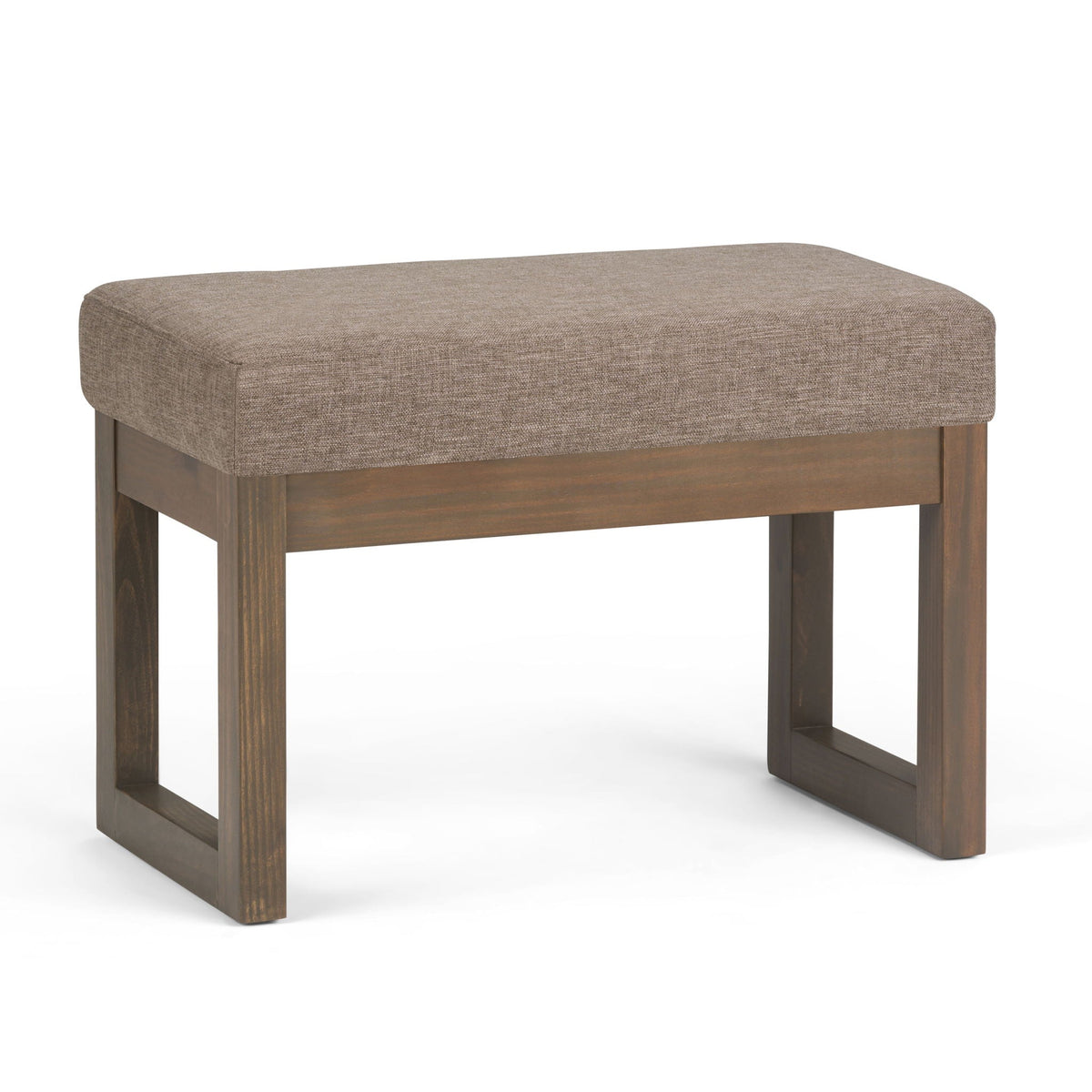 Milltown Upholstered Ottoman Bench with Versatile Design - Multiple Colors
