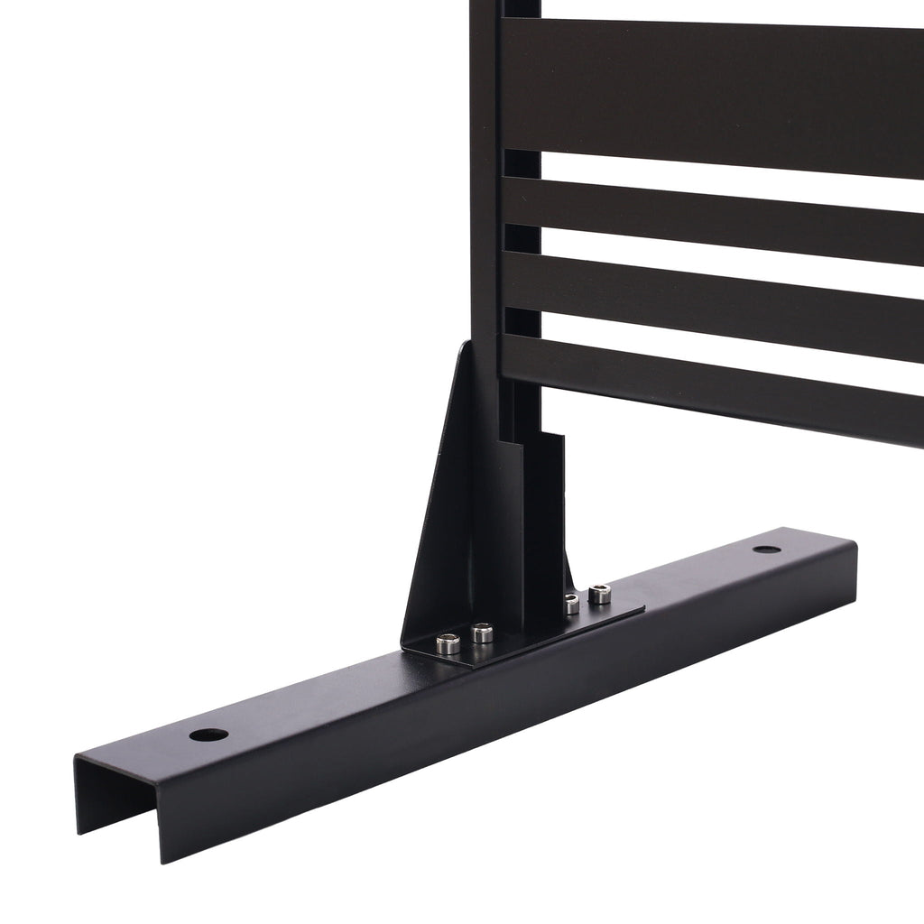 Outdoor & Indoor Freestanding Metal Privacy Screen