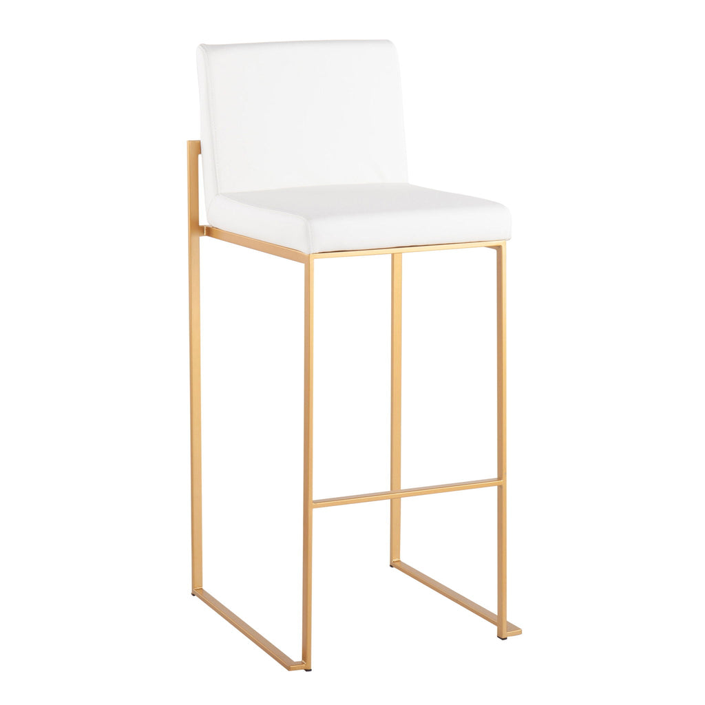 Fuji - Contemporary Design High Back Barstool