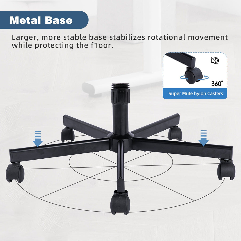 Criss Cross Office Chair with Adjustable Height – Ergonomic Design