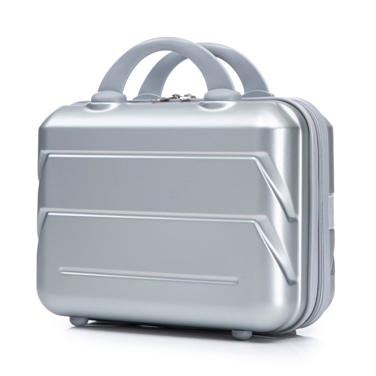 ABS Spinner Wheel Hard Case Luggage Set with Lock - 2 Piece, Black