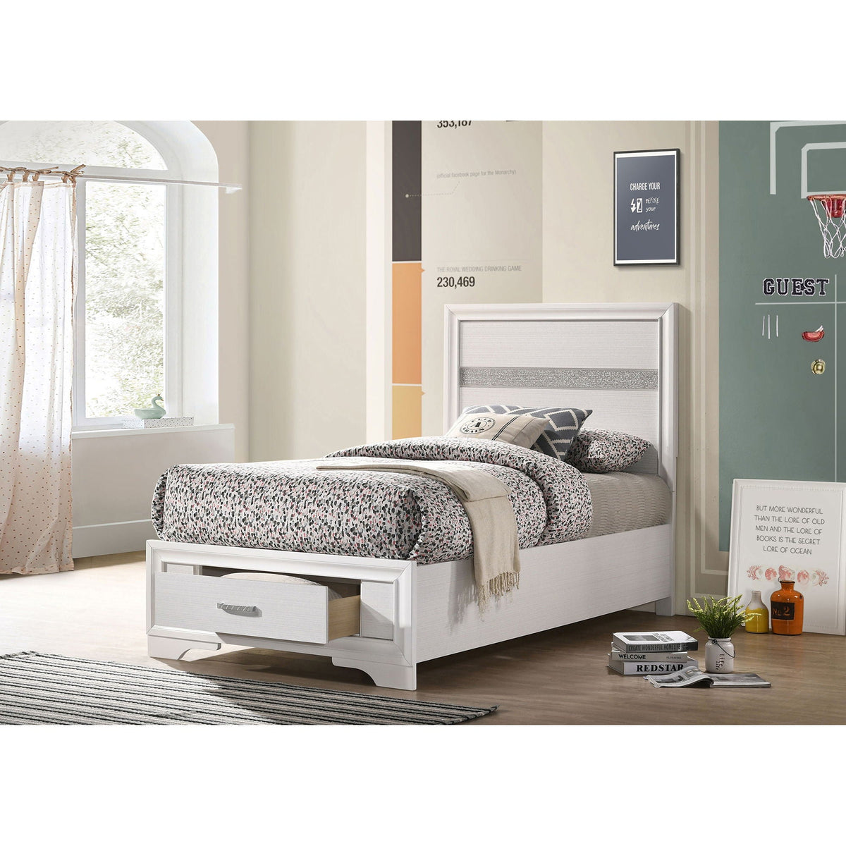 Urbana Storage Panel Bed