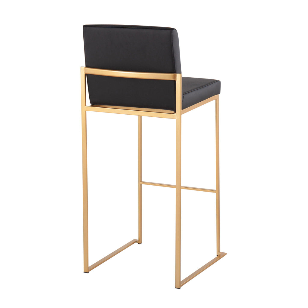 Fuji - Contemporary Design High Back Barstool