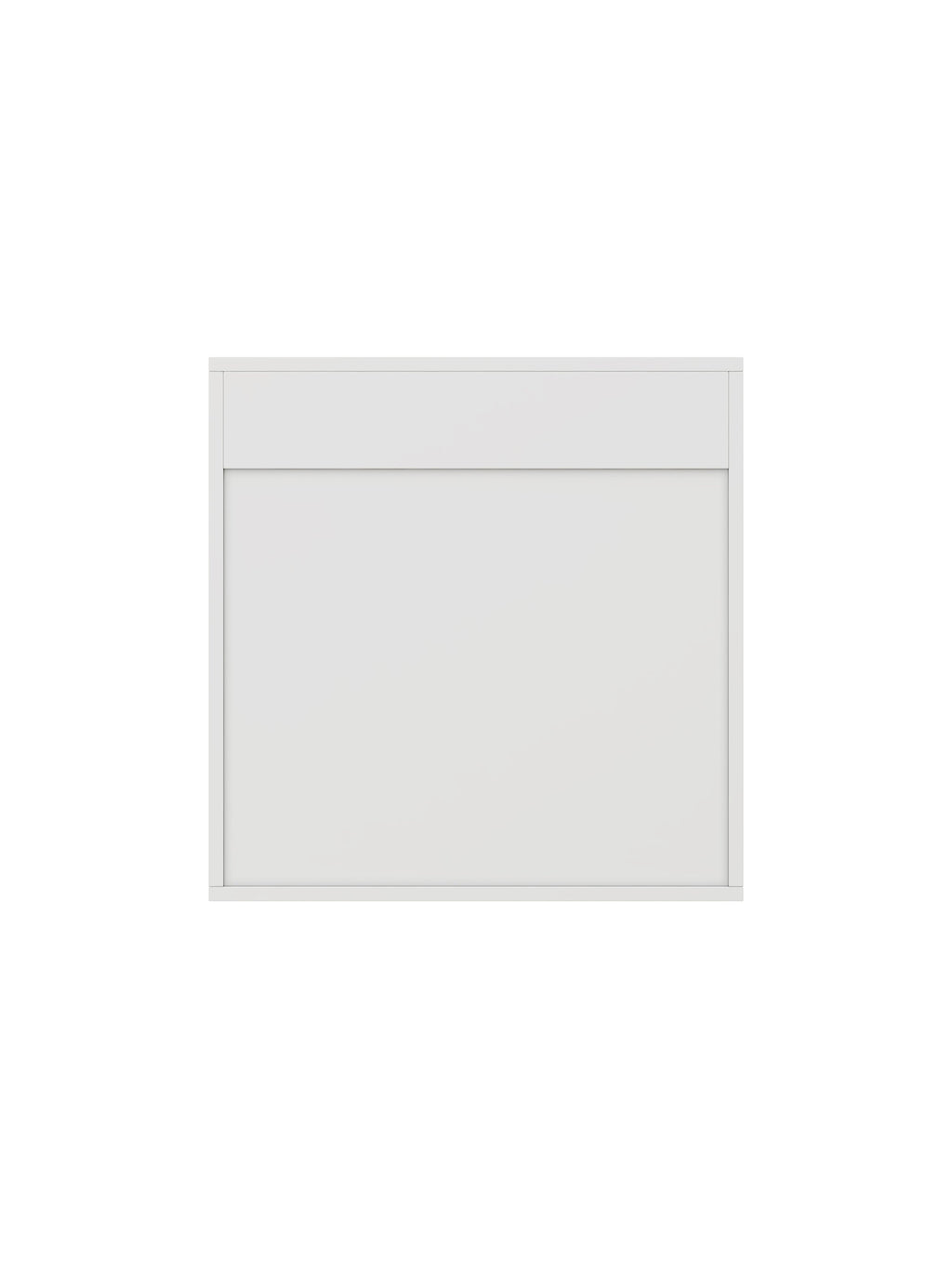 Modern Bathroom Mirror Cabinet with Open Shelves - Bathroom Storage, MDF