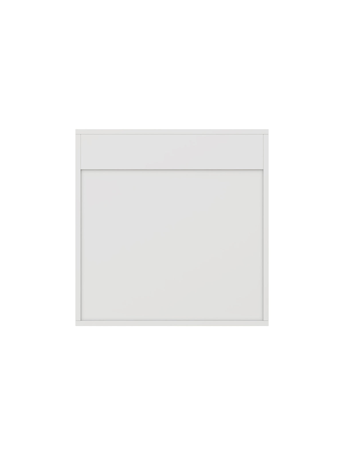 Modern Bathroom Mirror Cabinet with Open Shelves - Bathroom Storage, MDF
