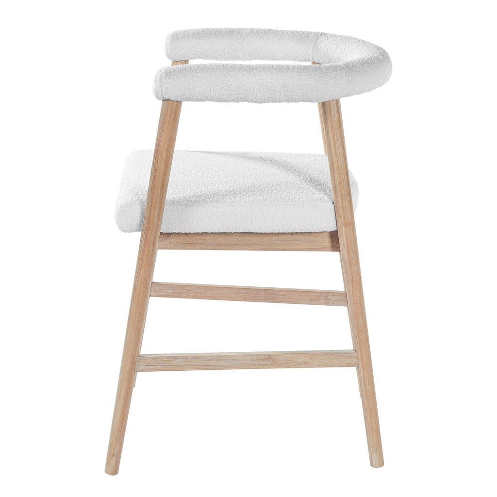 25" Seat Height Bar Stools with Back, Set of 2